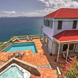  Villa St Thomas Cliffside With Pool And Hot Tub!